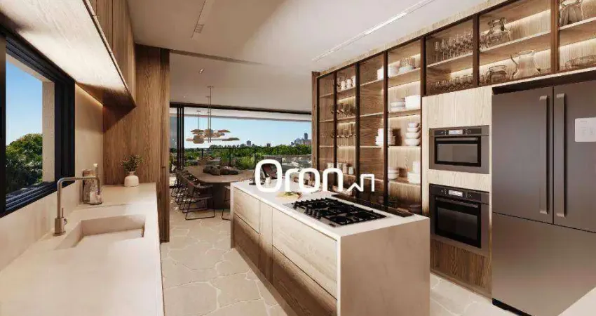 Apartamento à venda, 264 m² por r$ 4.695.000,00 - setor marista - goiânia/go