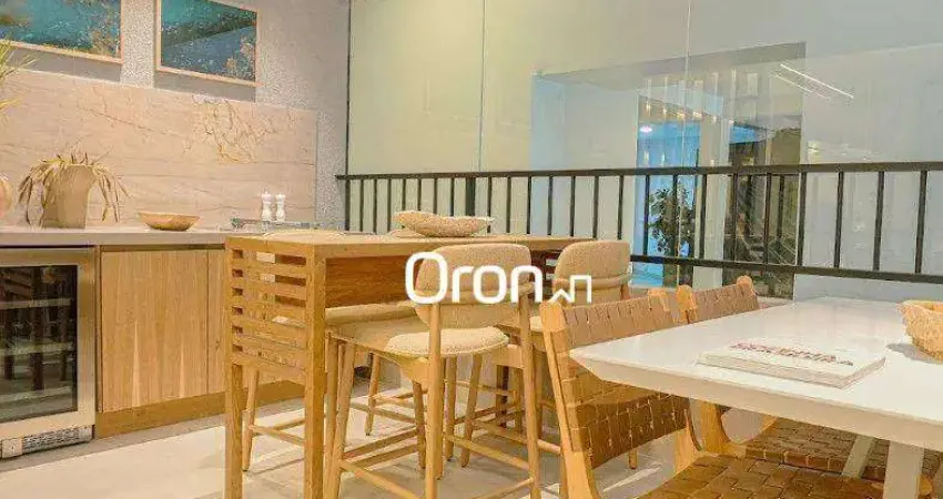 Apartamento com 2 dormitórios à venda, 60 m² por r$ 735.000,00 - setor marista - goiânia/go