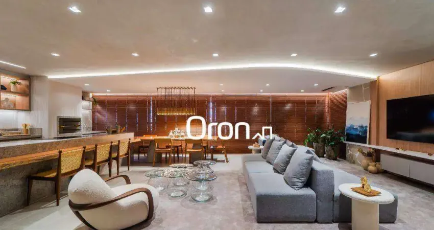 Apartamento com 3 dormitórios à venda, 164 m² por r$ 1.685.000,00 - park lozandes - goiânia/go