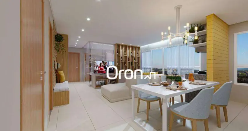 Apartamento à venda, 76 m² por r$ 539.000,00 - vila rosa - goiânia/go