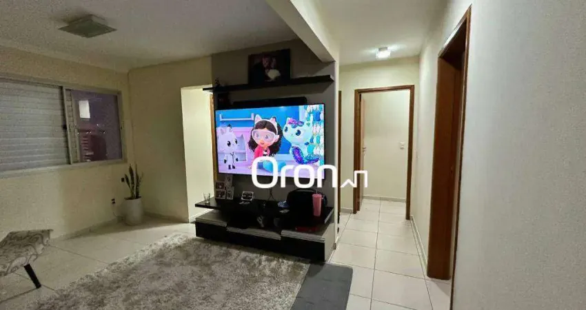 Apartamento com 3 dormitórios à venda, 108 m² por R$ 630.000,00 - Setor Negrão de Lima - Goiânia/GO