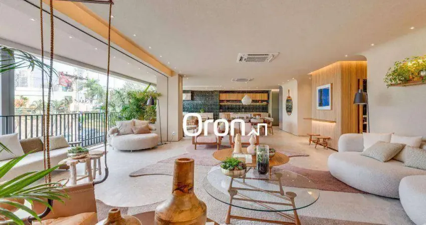 Apartamento à venda, 208 m² por r$ 2.780.000,00 - setor bueno - goiânia/go