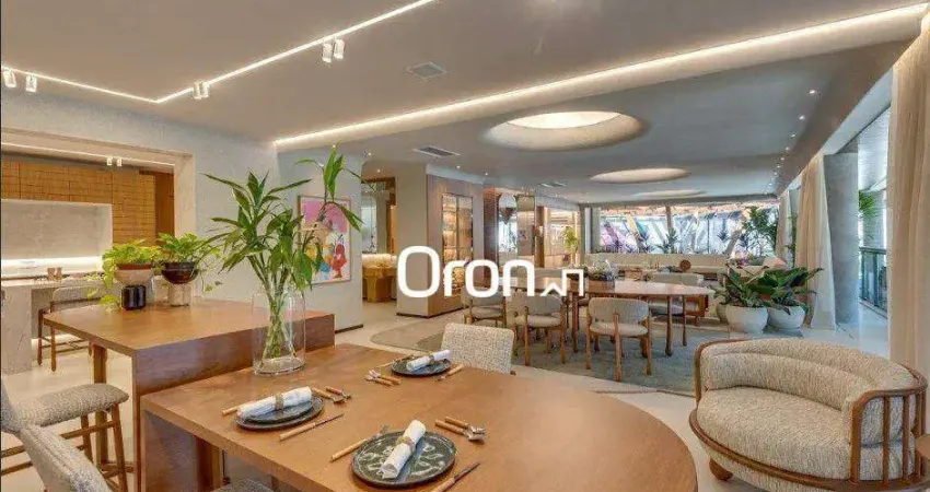 Apartamento à venda, 351 m² por r$ 5.220.000,00 - setor marista - goiânia/go