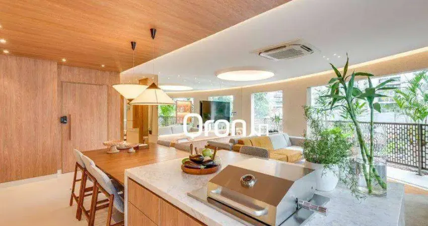 Apartamento à venda, 141 m² por r$ 1.515.000,00 - setor oeste - goiânia/go