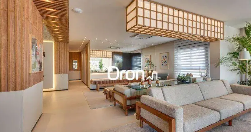 Apartamento à venda, 251 m² por r$ 3.460.000,00 - setor marista - goiânia/go