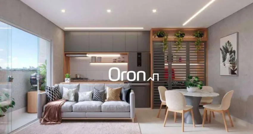 Apartamento à venda, 60 m² por r$ 490.000,00 - parque amazônia - goiânia/go