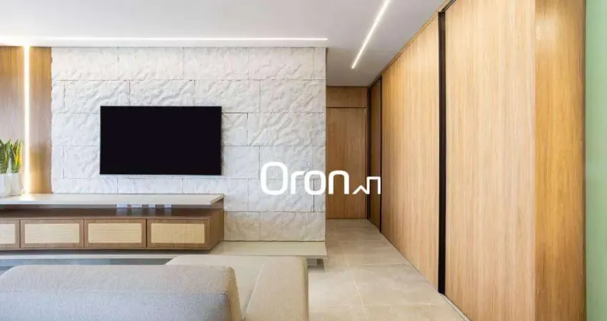 Apartamento com 3 dormitórios à venda, 186 m² por r$ 2.155.000,00 - setor marista - goiânia/go