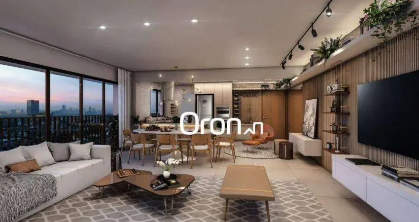 Apartamento com 3 dormitórios à venda, 137 m² por r$ 1.970.000,00 - setor marista - goiânia/go