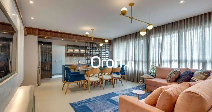 Apartamento com 3 dormitórios à venda, 116 m² por r$ 1.070.000,00 - setor nova suiça - goiânia/go