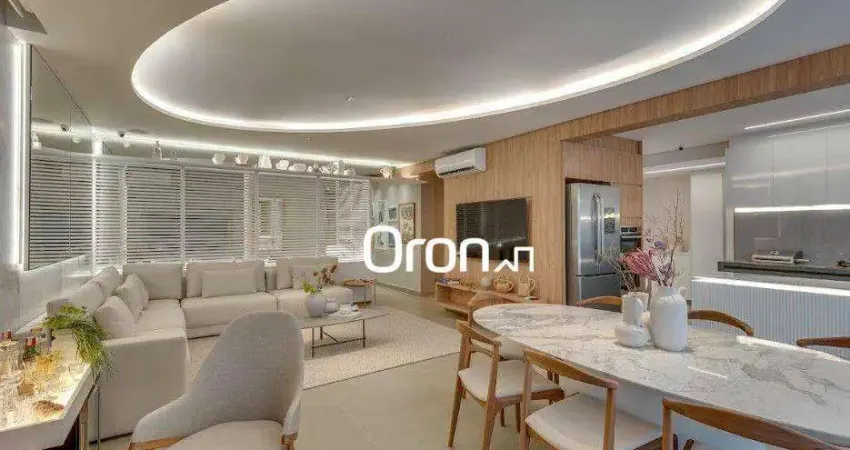 Apartamento com 3 dormitórios à venda, 174 m² por r$ 1.800.000,00 - jardim goiás - goiânia/go