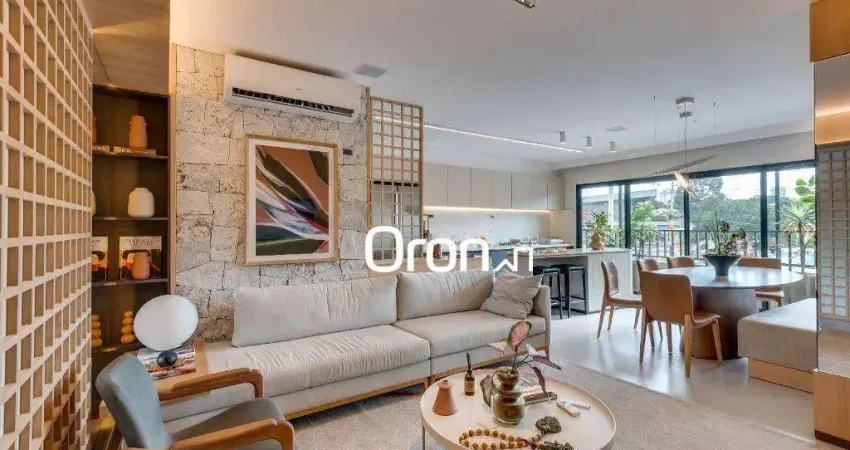 Apartamento com 3 dormitórios à venda, 84 m² por r$ 785.000,00 - vila são joão - goiânia/go