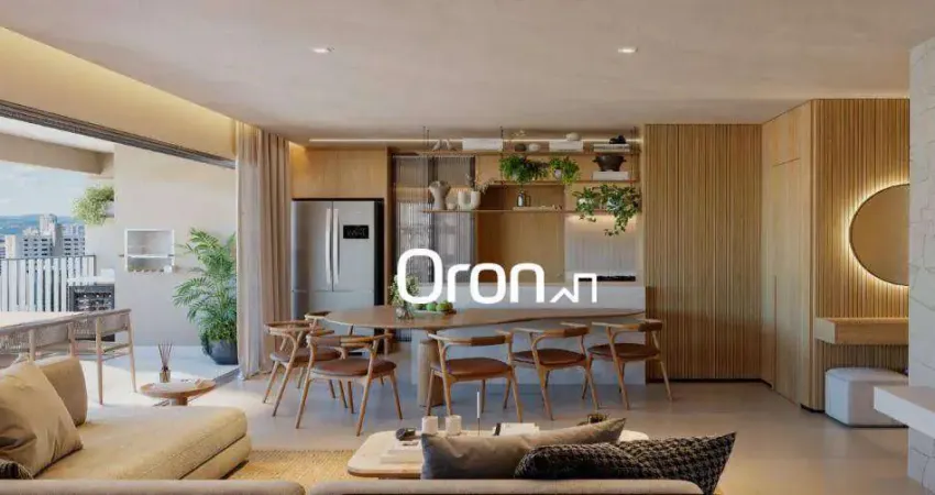 Apartamento com 3 dormitórios à venda, 129 m² por R$ 1.424.000,00 - Jardim Goiás - Goiânia/GO