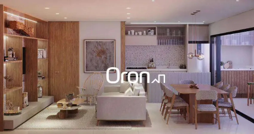 Apartamento com 2 dormitórios à venda, 60 m² por r$ 527.608,00 - jardim américa - goiânia/go