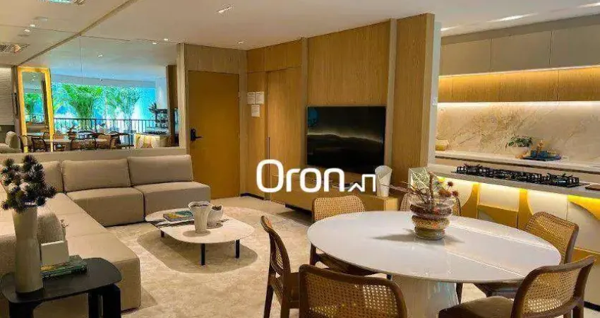 Apartamento com 2 dormitórios à venda, 76 m² por r$ 950.000,00 - setor bueno - goiânia/go