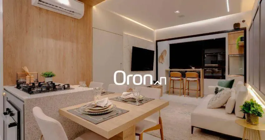 Apartamento com 2 dormitórios à venda, 53 m² por R$ 499.900,00 - Vila Rosa - Goiânia/GO
