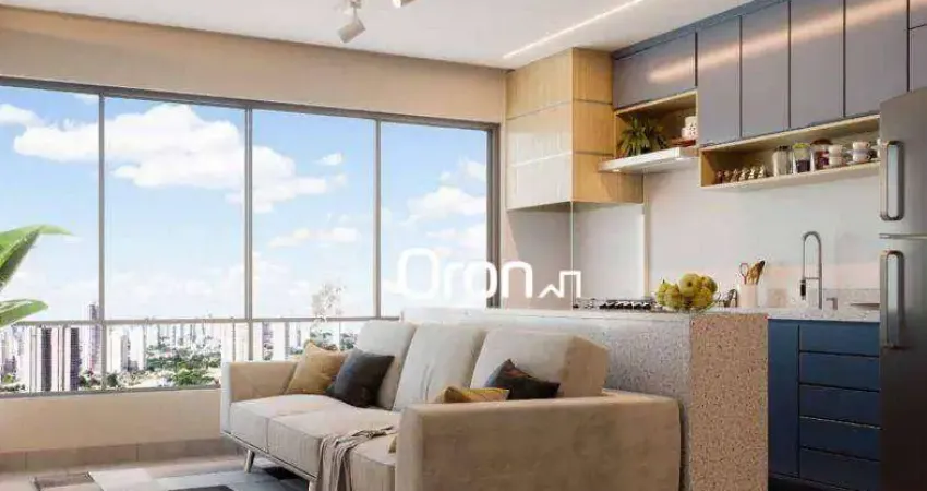 Apartamento com 2 dormitórios à venda, 55 m² por R$ 475.000,00 - Vila Rosa - Goiânia/GO