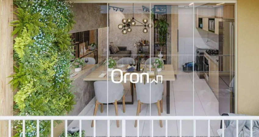 Apartamento com 2 dormitórios à venda, 63 m² por R$ 411.000,00 - Parque Oeste Industrial - Goiânia/GO