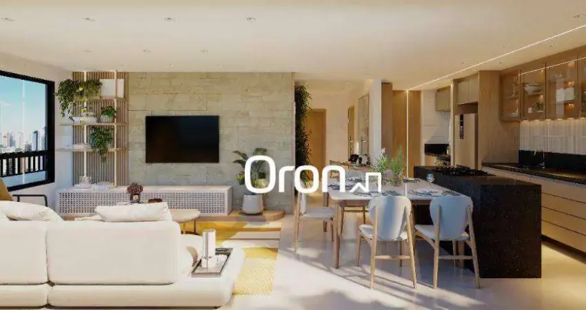 Apartamento com 3 dormitórios à venda, 118 m² por r$ 1.355.000,00 - setor bueno - goiânia/go