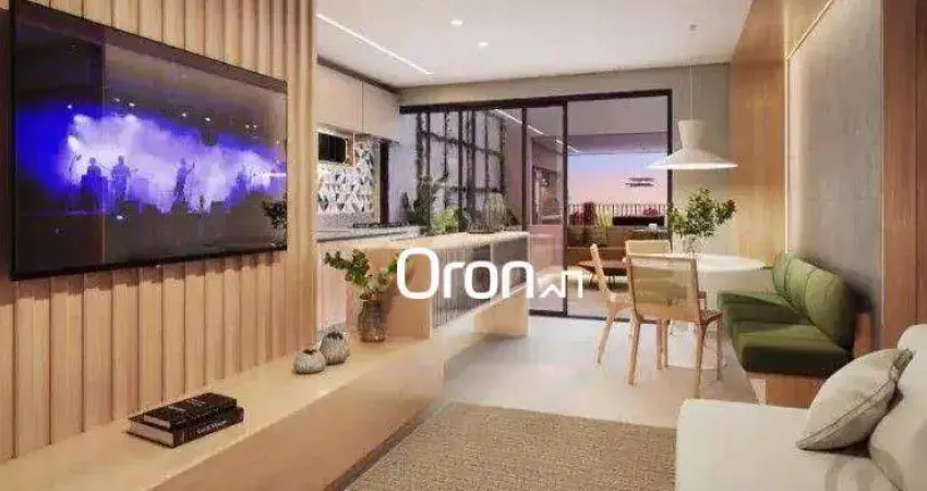Apartamento com 2 dormitórios à venda, 72 m² por R$ 664.000,00 - Setor Bueno - Goiânia/GO