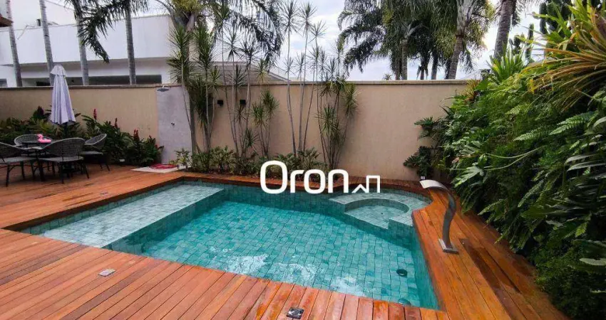 Casa mobiliada com 4 dormitórios à venda, 270 m² por R$ 3.497.000 - Portal do Sol Green - Goiânia/GO