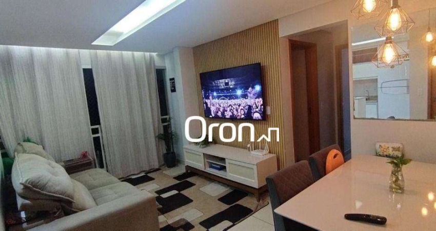 Apartamento com 2 dormitórios à venda, 58 m² por R$ 315.000,00 - Parque Amazônia - Goiânia/GO