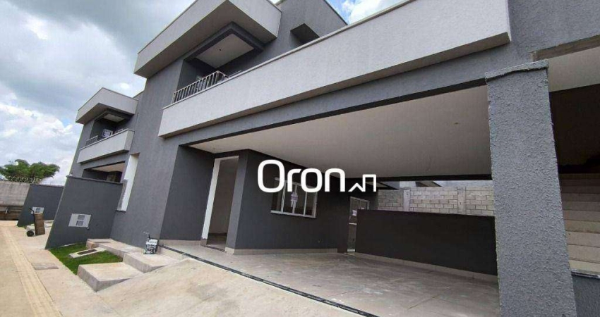 Sobrado com 3 dormitórios à venda, 137 m² por R$ 659.000,00 - Condomínio Villa Rica Royal - Aparecida de Goiânia/GO