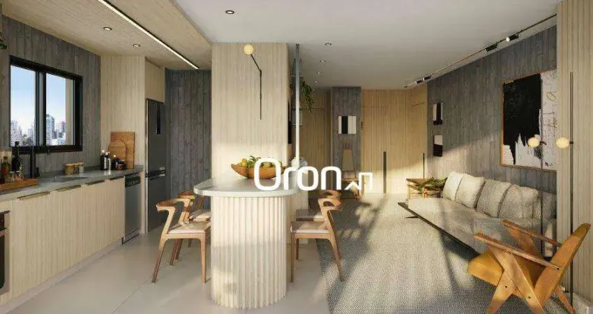 Apartamento com 2 dormitórios à venda, 69 m² por r$ 1.010.000,00 - setor marista - goiânia/go