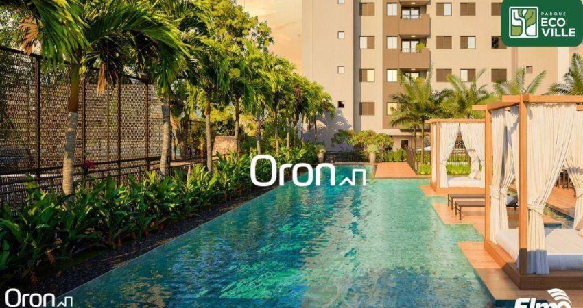 Apartamento com 3 dormitórios à venda, 77 m² por R$ 684.000,00 - Vila Alto da Glória - Goiânia/GO