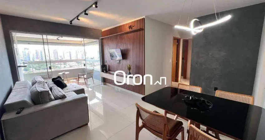 Apartamento à venda, 75 m² por r$ 690.000,00 - jardim goiás - goiânia/go