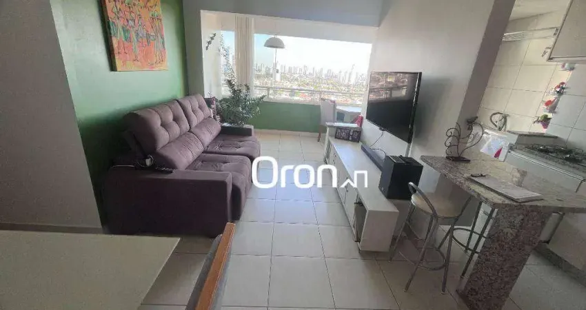 Apartamento mobiliado com 2 dormitórios à venda, 63 m² por R$ 405.000 - Parque Amazônia - Goiânia/GO