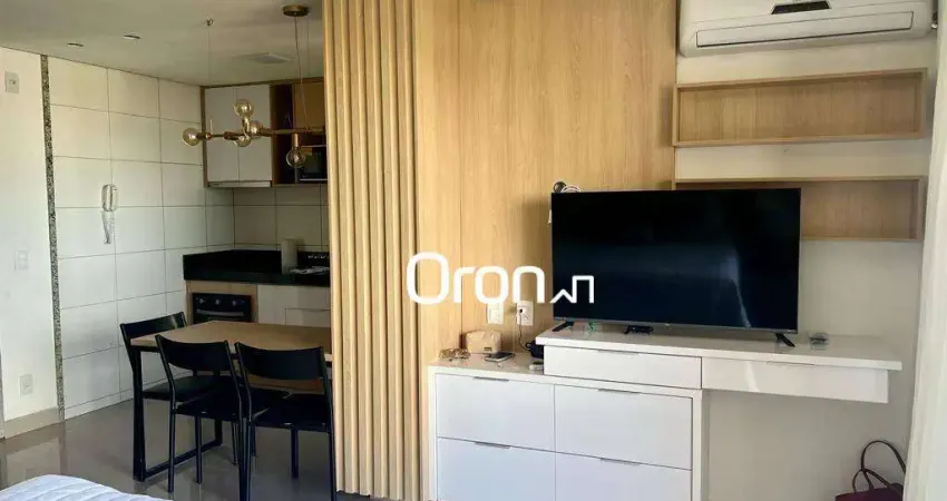 Flat com 1 dormitório à venda, 36 m² por r$ 550.000,00 - setor bueno - goiânia/go