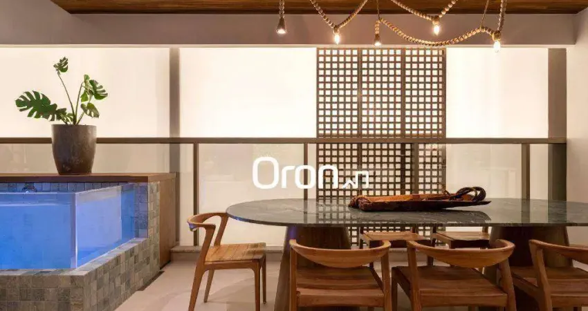 Apartamento com 3 dormitórios à venda, 118 m² por r$ 1.340.000,00 - setor marista - goiânia/go