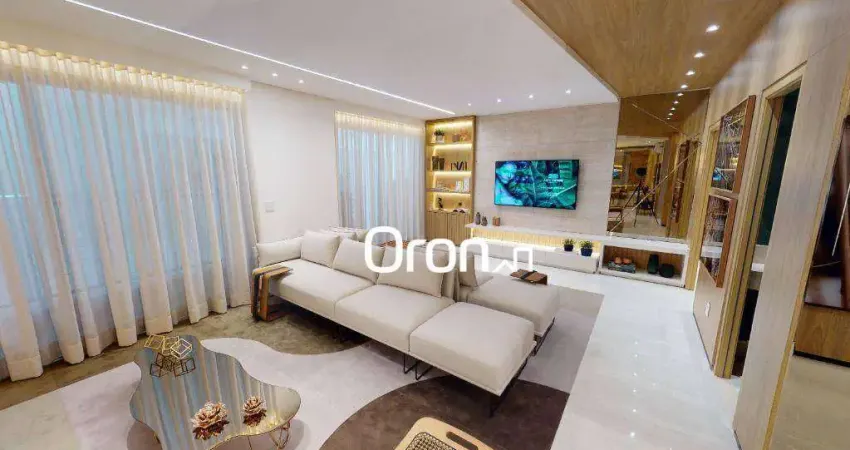 Apartamento à venda, 218 m² por r$ 2.265.000,00 - setor marista - goiânia/go