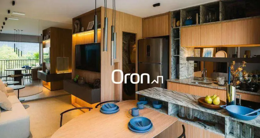 Apartamento com 2 dormitórios à venda, 54 m² por r$ 585.000,00 - serrinha - goiânia/go