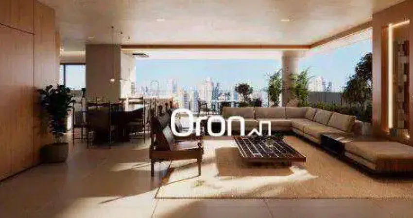 Apartamento com 4 dormitórios à venda, 208 m² por r$ 2.525.000,00 - setor marista - goiânia/go