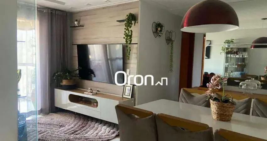 Apartamento com 3 dormitórios à venda, 77 m² por r$ 520.000,00 - vila jaraguá - goiânia/go