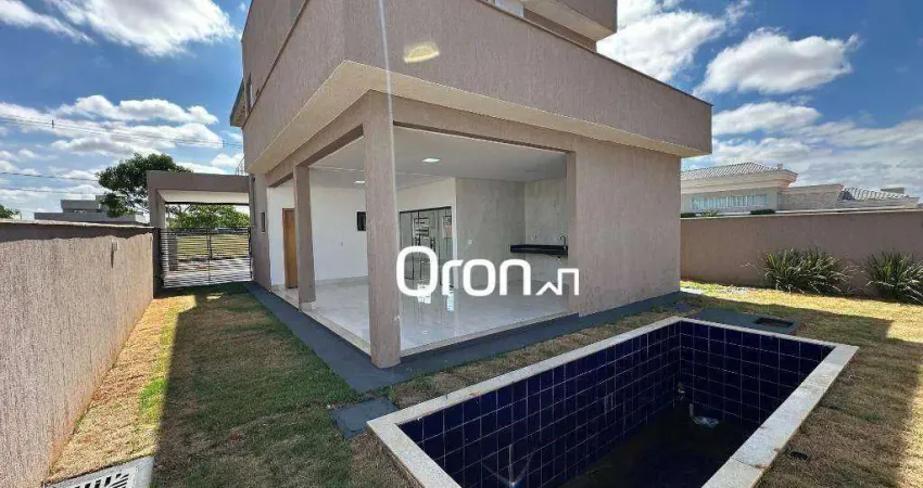 Sobrado à venda, 197 m² por r$ 1.199.000,00 - terras alpha 2 - senador canedo/go