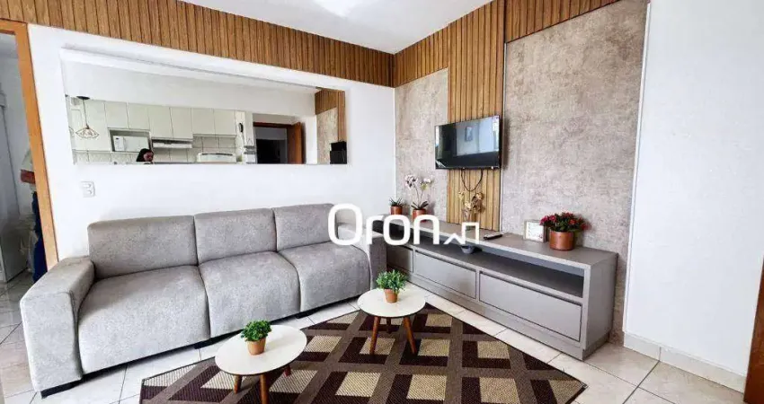 Flat mobiliado com 1 dormitório à venda, 42 m² por r$ 298.000 - setor sudoeste - goiânia/go