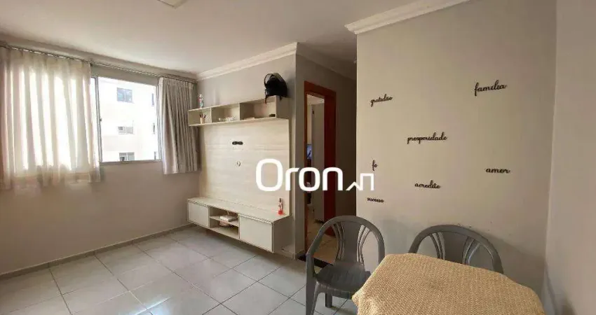 Apartamento com 2 dormitórios à venda, 55 m² por r$ 242.000,00 - chácaras santa rita - goiânia/go