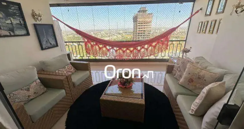 Apartamento com 2 dormitórios à venda, 113 m² por r$ 890.000,00 - setor bueno - goiânia/go