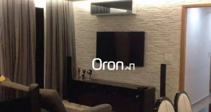 Apartamento mobiliado com 3 dormitórios à venda, 110 m² por r$ 1.046.000 - serrinha - goiânia/go