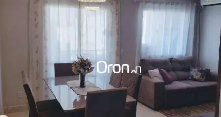 Apartamento com 2 dormitórios à venda, 68 m² por r$ 399.000,00 - setor negrão de lima - goiânia/go