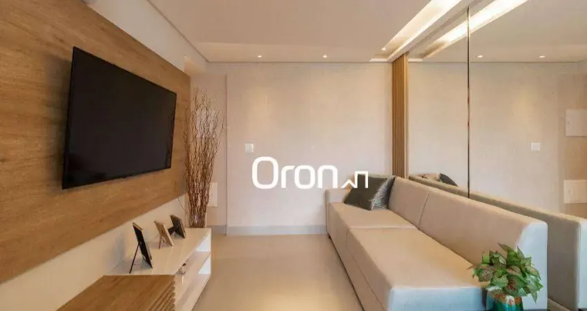 Apartamento com 2 dormitórios à venda, 62 m² por r$ 430.000,00 - vila rosa - goiânia/go