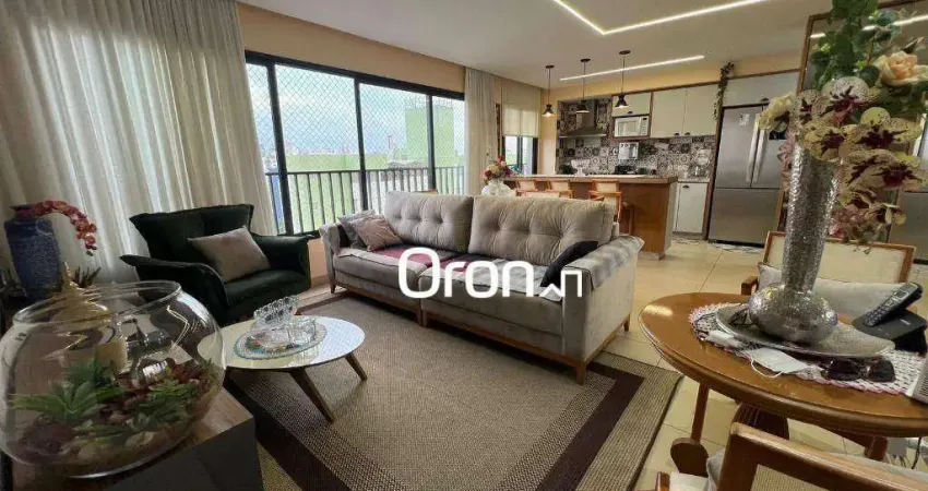 Apartamento com 3 dormitórios à venda, 102 m² por r$ 1.150.000,00 - setor aeroporto - goiânia/go