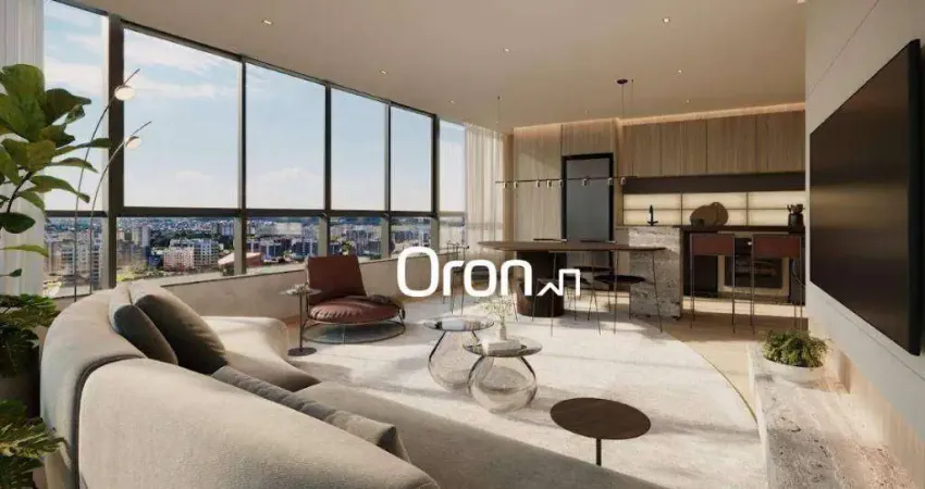 Apartamento com 2 dormitórios à venda, 76 m² por r$ 935.000,00 - setor bueno - goiânia/go