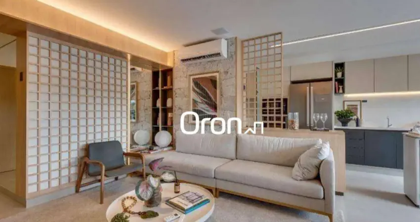 Apartamento com 2 dormitórios à venda, 60 m² por r$ 630.000,00 - vila são joão - goiânia/go