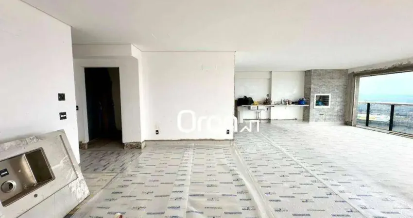 Apartamento com 4 dormitórios à venda, 245 m² por r$ 3.430.000,00 - jardim goiás - goiânia/go
