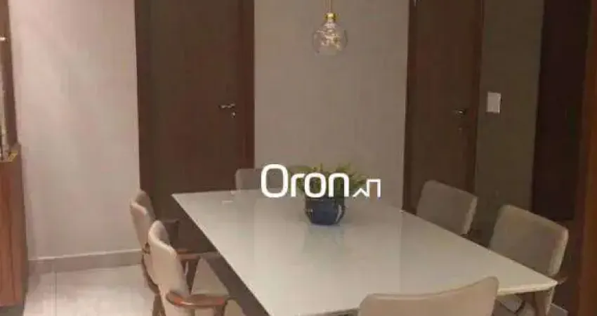 Apartamento mobiliado com 3 dormitórios à venda, 140 m² por r$ 1.680.000 - setor bueno - goiânia/go