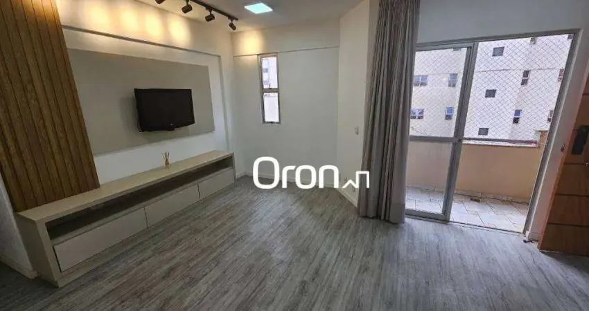 Apartamento mobiliado com 3 dormitórios à venda, 110 m² por r$ 450.000 - setor bela vista - goiânia/go