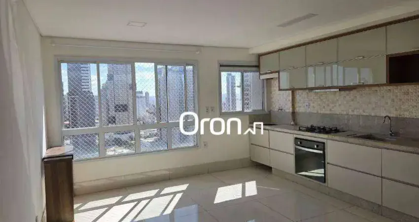 Apartamento mobiliado com 2 dormitórios à venda, 66 m² por r$ 726.000 - setor bueno - goiânia/go